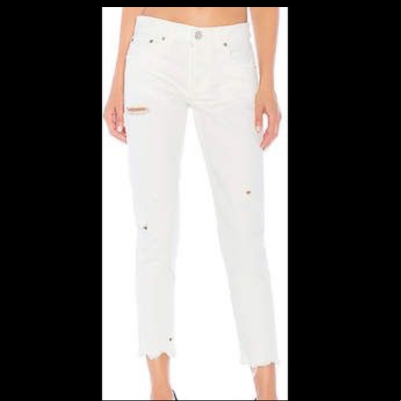 Moussy Mv Kelly Tapered White Jeans 